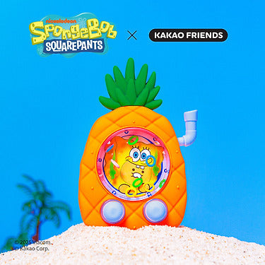 Kakao Friends - Spongebobxfriends Figurine Keychain Spongebob Chunsik Mini Plush