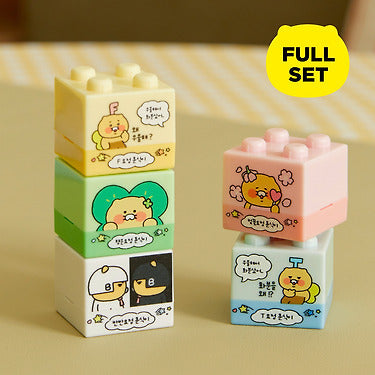 [Complete Set] 5 Chunsik Tampon - Korean kawaii Kakao Friends | Koolseoul