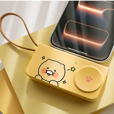 + Power Bank 5,000 Chunsik - Authentic Kakao Friends from Korea | Koolseoul