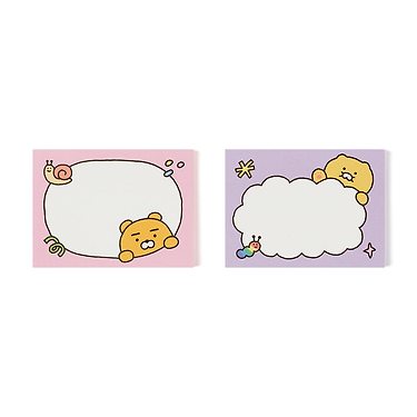Kakao Friends - Bloc-Notes Ryan&Chunsik Stationery