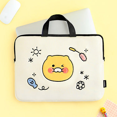 Chunsik Notebook Pouch 13 Laptop Sleeve - Korean kawaii Kakao Friends | Koolseoul