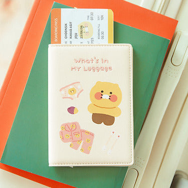 Kakao Friends - Passport Holder Chunsik Travel Wallet