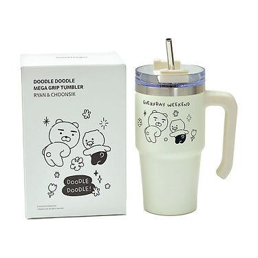 Tumbler Ryan&Chunsik - Official Kakao Friends merchandise | Koolseoul