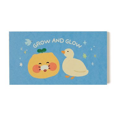Kakao Friends - Friends Green Minibloc-Notes Chunsik Stationery