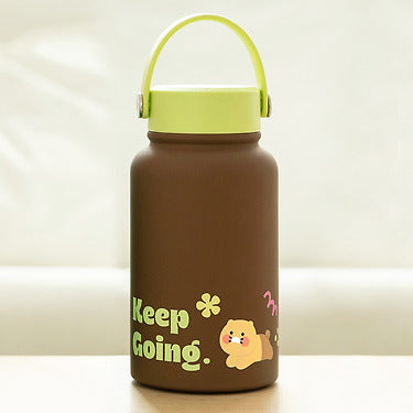 Chunsik Tumbler Brown - Authentic Kakao Friends from Korea | Koolseoul