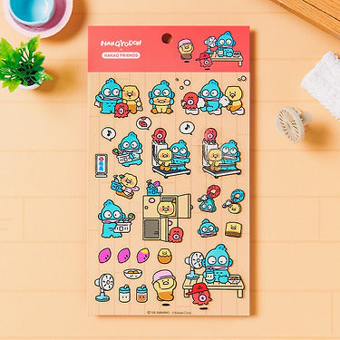 Kakao Friends - X Friends Clear Sticker Red Chunsik