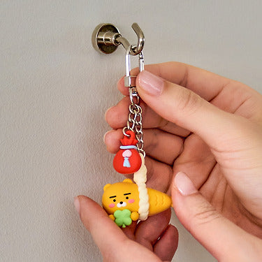 Kakao Friends - Figurine Keychain Ryan