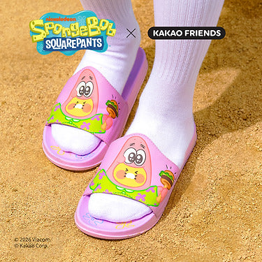 Kakao Friends - Spongebobxfriends Baby Patrick Women Desk Slippers Baby Chunsik
