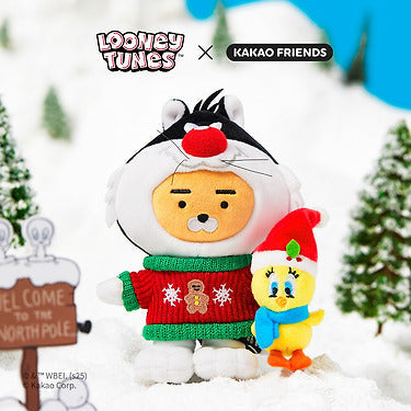 Kakao Friends - X Friends Keychain Plush Ryan