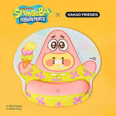 Kakao Friends - Spongebobxfriends Baby Patrick Souris Baby Chunsik Mouse Pad