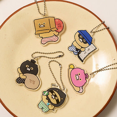 Kakao Friends - Acrylic Keychain(5 1) Chunsik