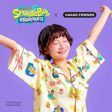 SpongeBobXFriends Pajamas Homme Friends - Official Kakao Friends merchandise | Koolseoul